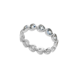 Paris Ring, Blue/Silver
