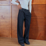 Dylan Trousers, Black Stripe