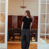 Nils Henley T-Shirt, Black