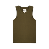 Andersen Waffle Tank, Khaki