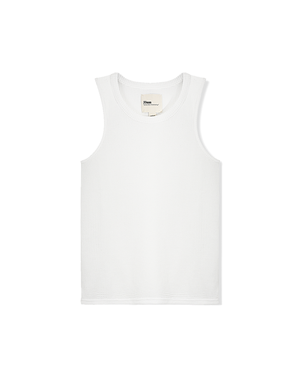 Andersen White Tank Top | 33mm - Inspired by Nostalgia Andersen White Tank Top | 33mm - Inspired by Nostalgia