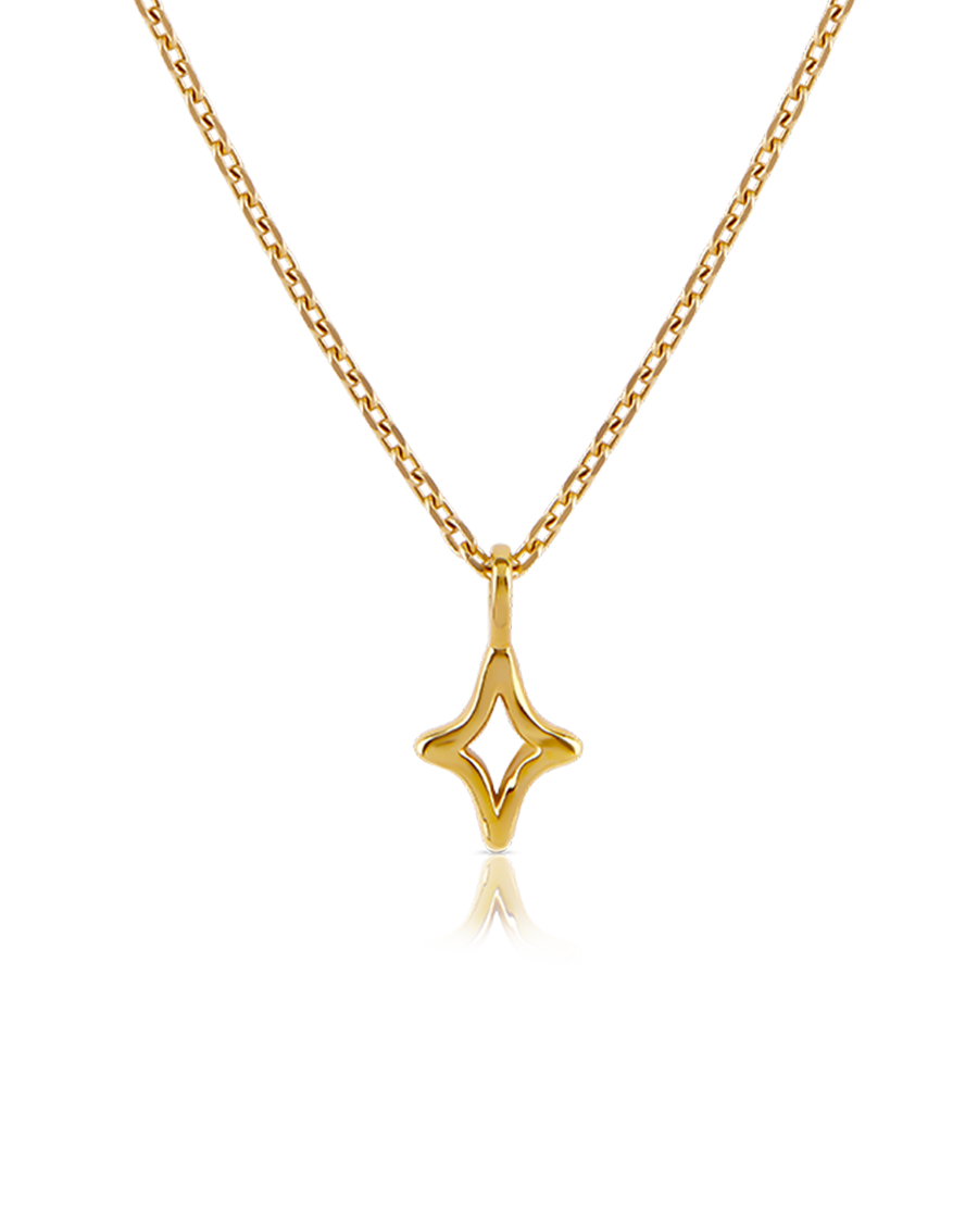 Ansel Necklace, Gold