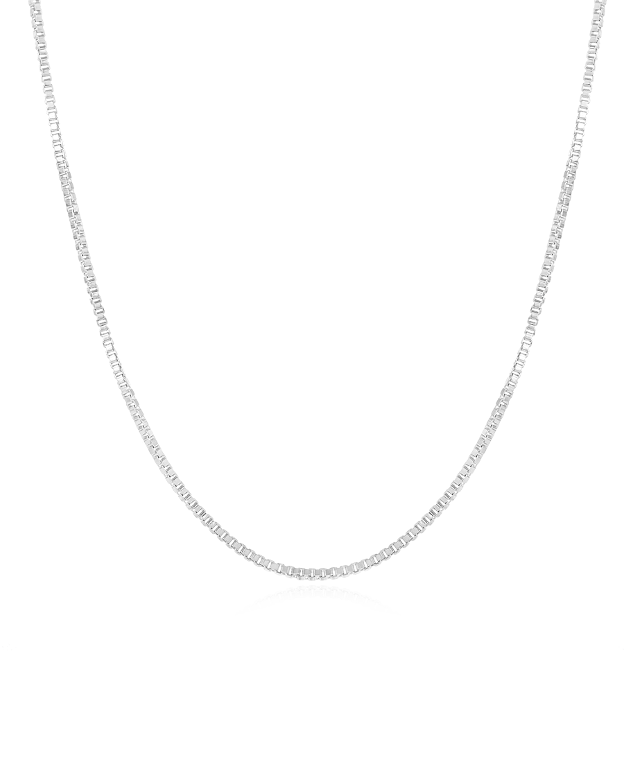 Arlo Necklace, Silver