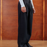 Dylan Trousers, Black Stripe