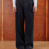 Dylan Trousers, Black Stripe