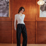 Dylan Trousers, Black Stripe