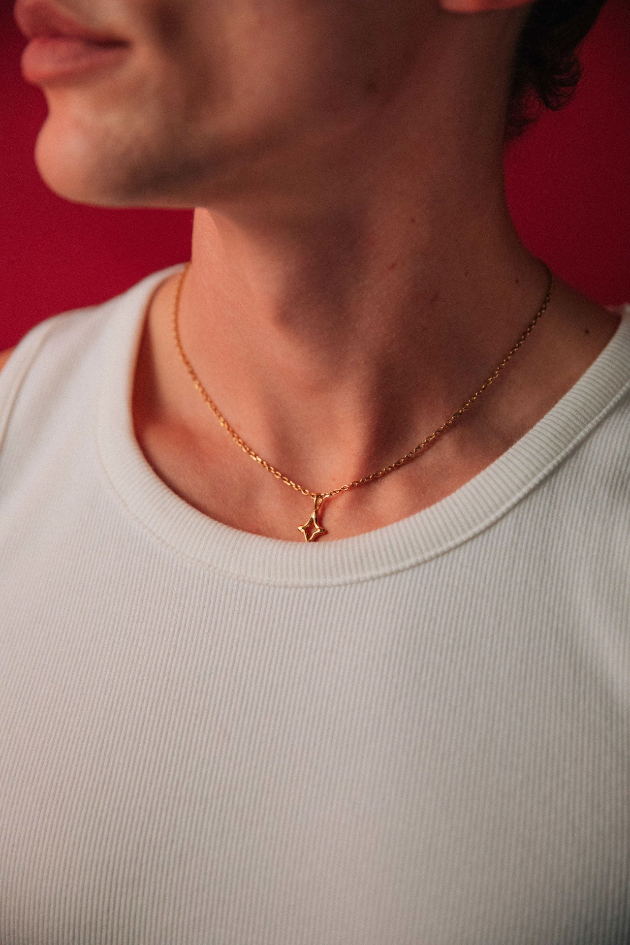 Ansel Gold Necklace | 33mm - Inspired by Nostalgia