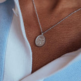 Clovis Necklace, Silver