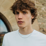 Arlo Necklace, Silver