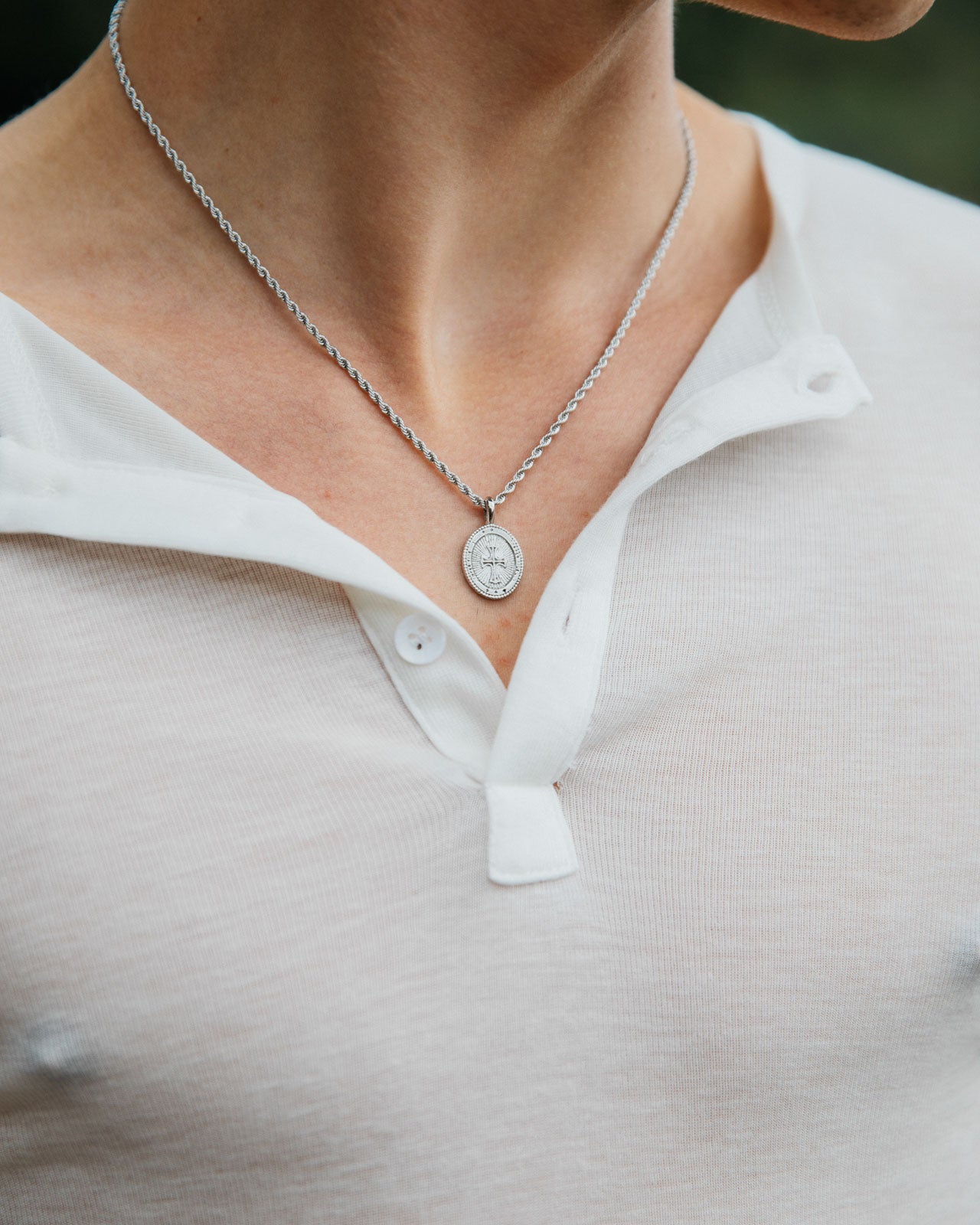 Claudio Necklace, Silver