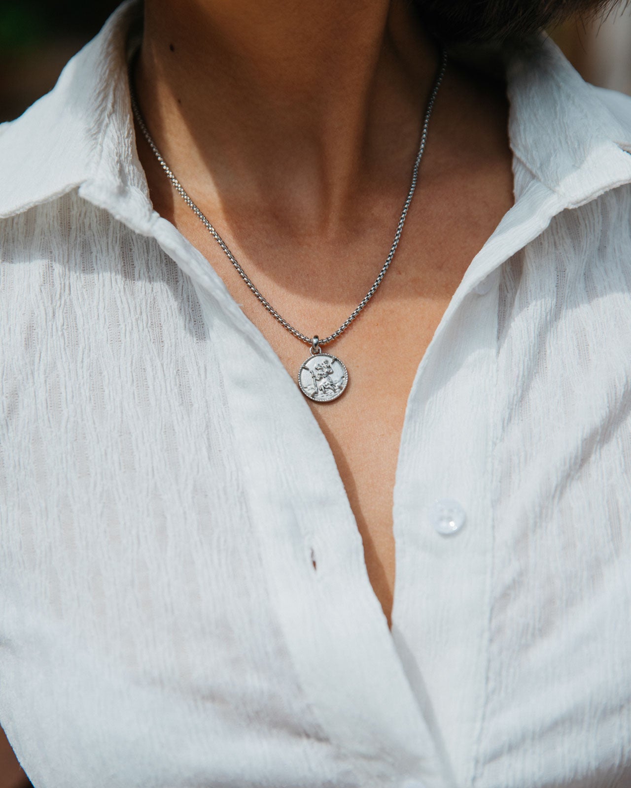 Saint Necklace, Silver