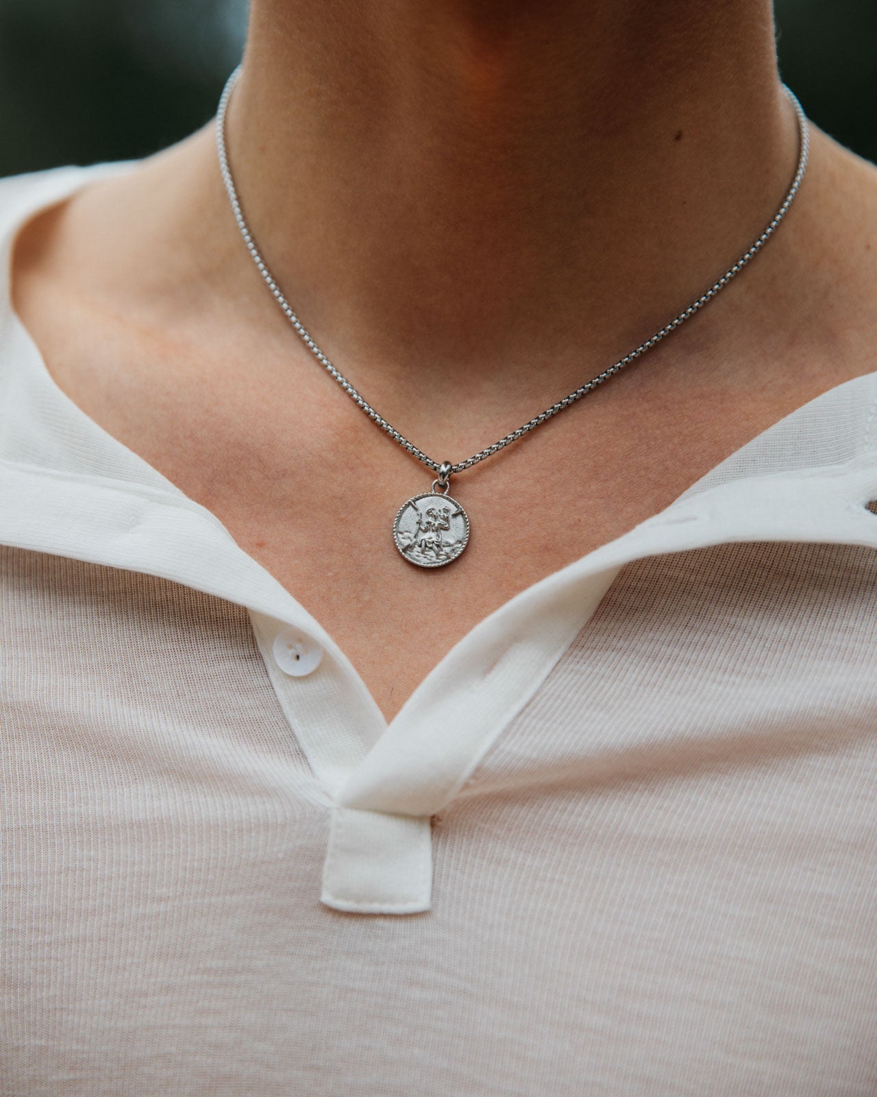 Saint Necklace, Silver