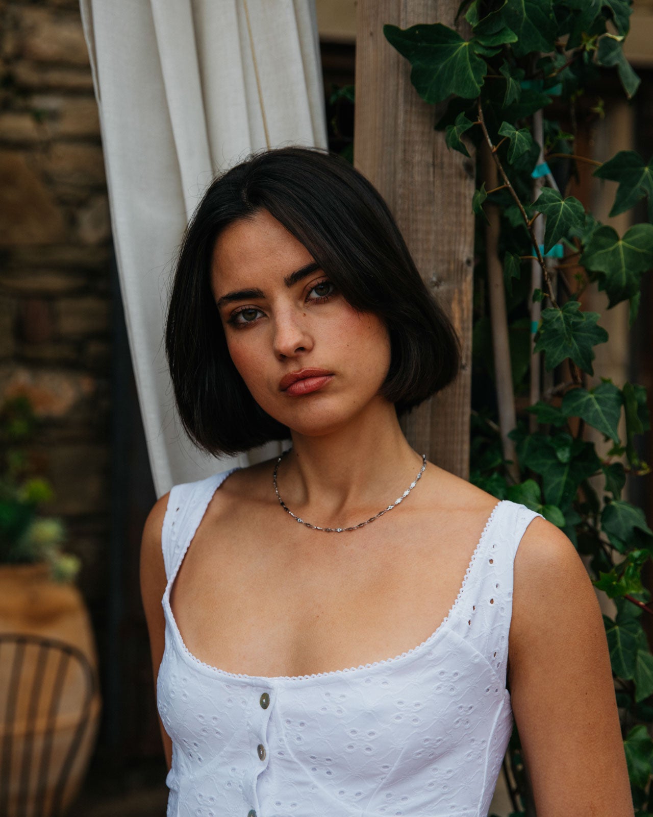 Helio Necklace, Silver