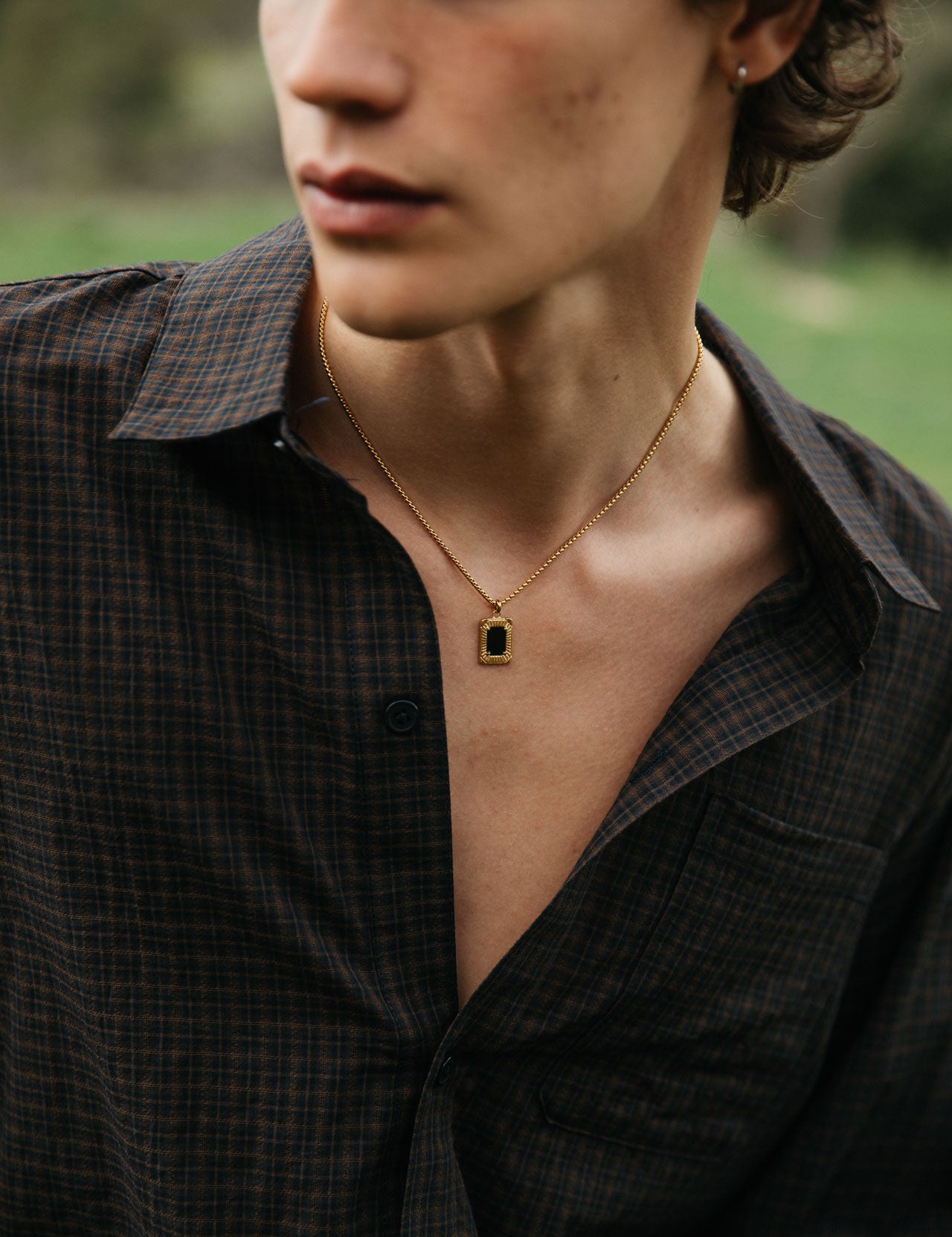 Dalton Necklace, Gold