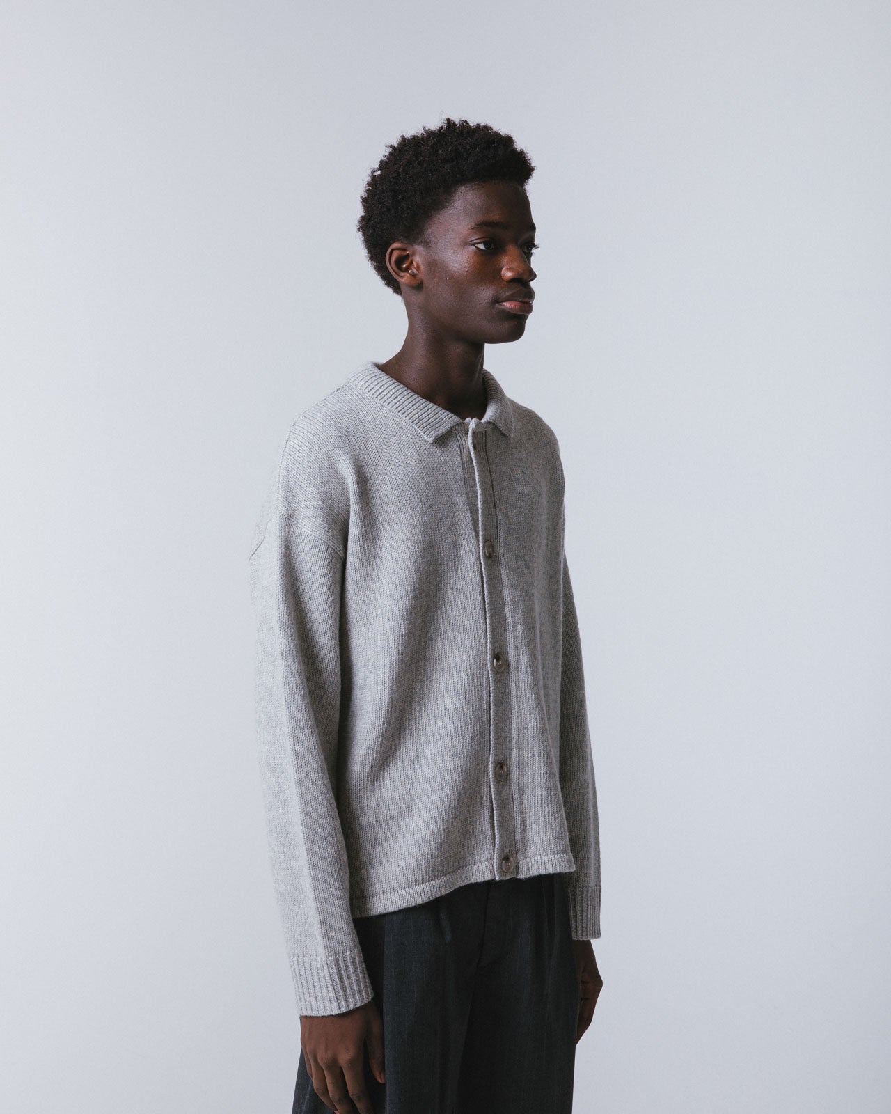 Amias Cardigan, Light Grey