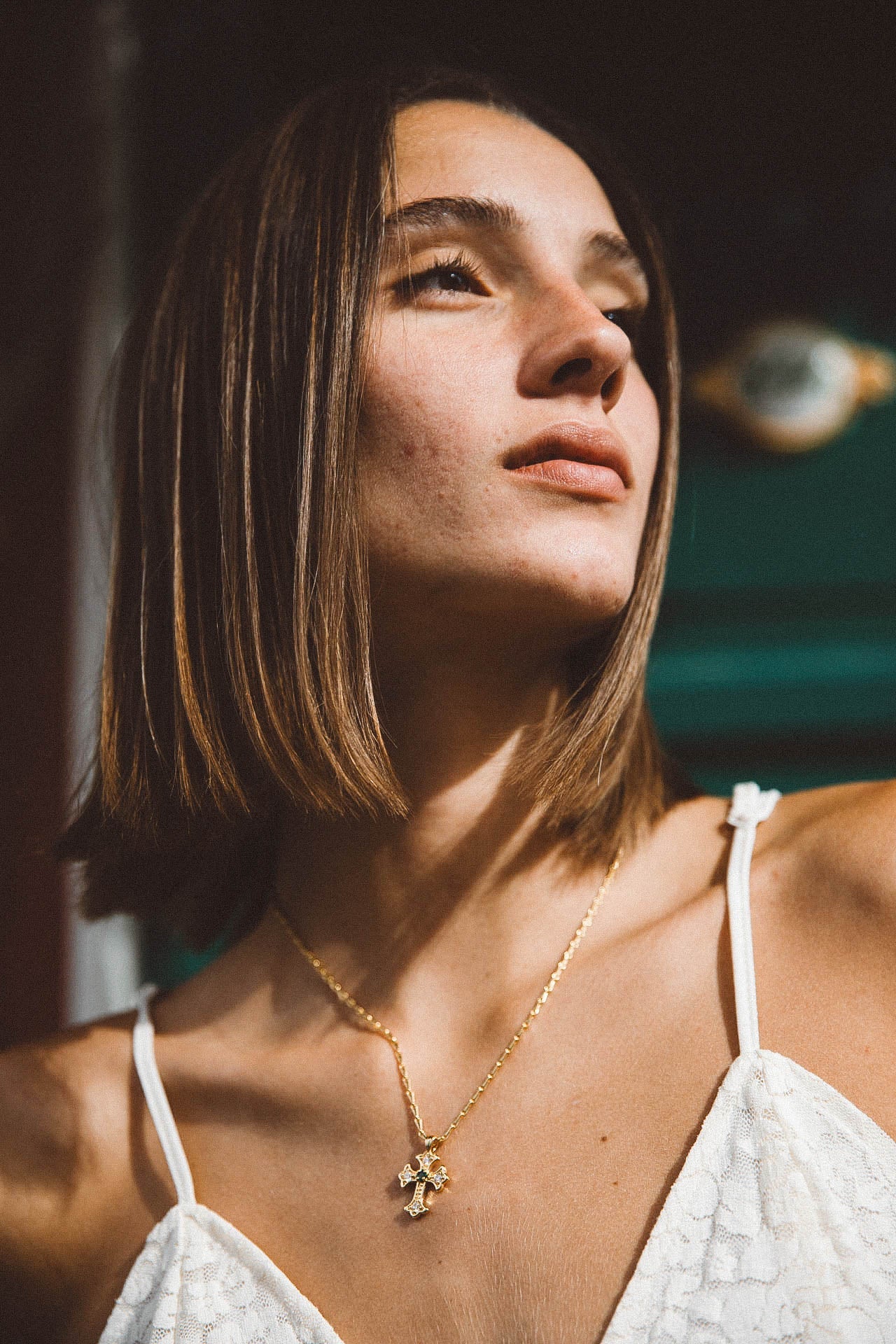 Sicily Gold Necklace | 33mm - Inspired by Nostalgia