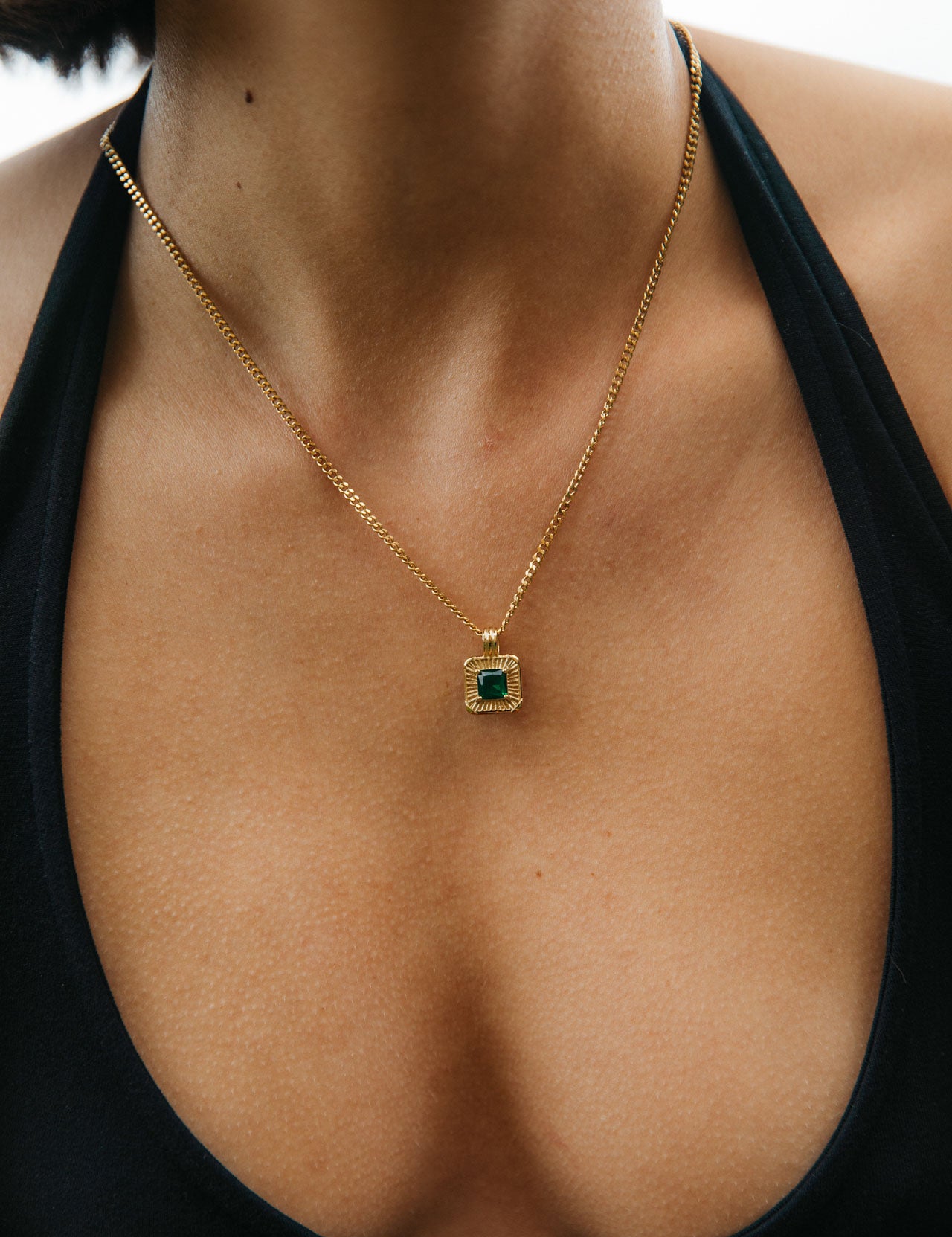 Diaz Necklace, Gold