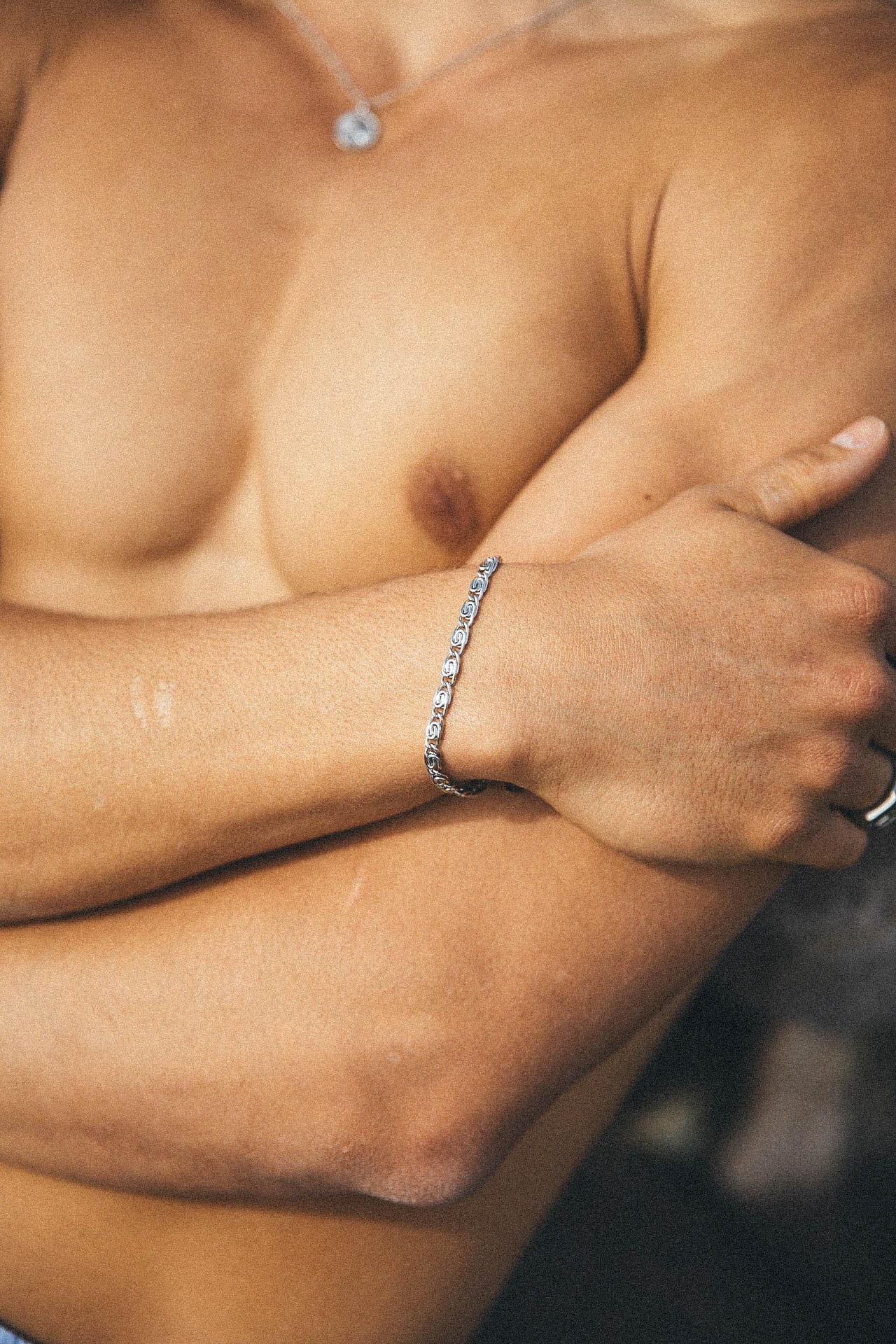 Brent Silver Bracelet | 33mm - Inspired by Nostalgia