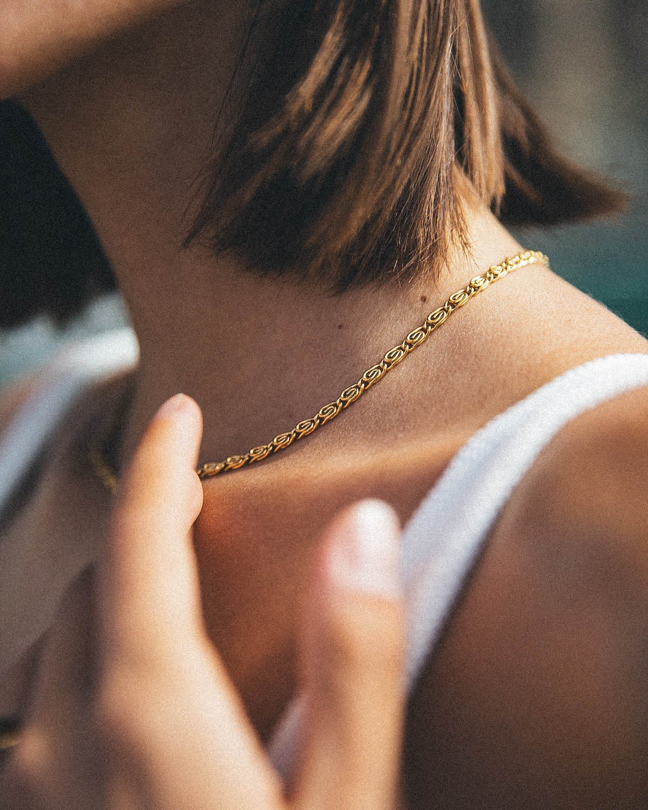 Brody Necklace, Gold