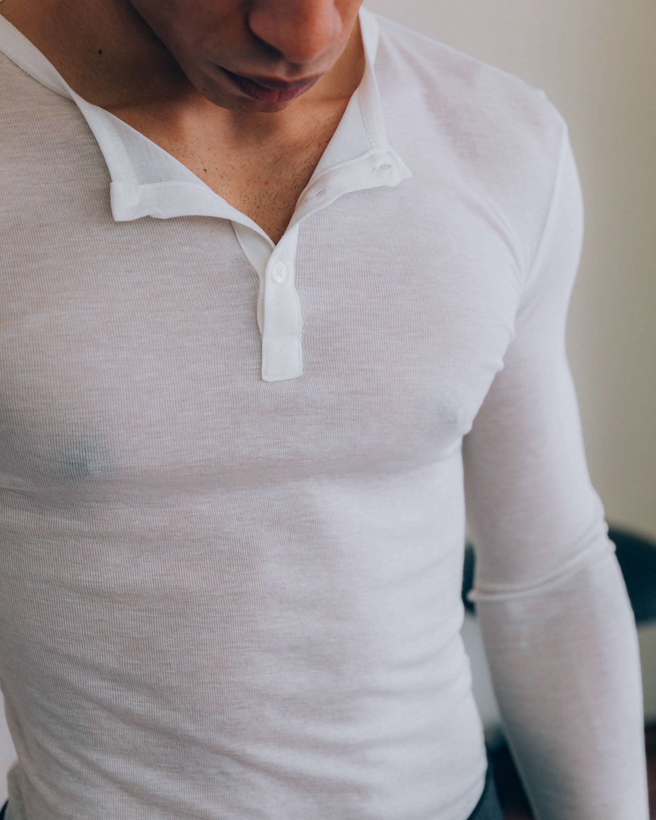 Hugh Tencel T-Shirt, White