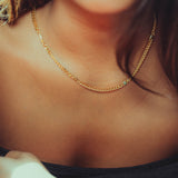 Marco Necklace, Gold