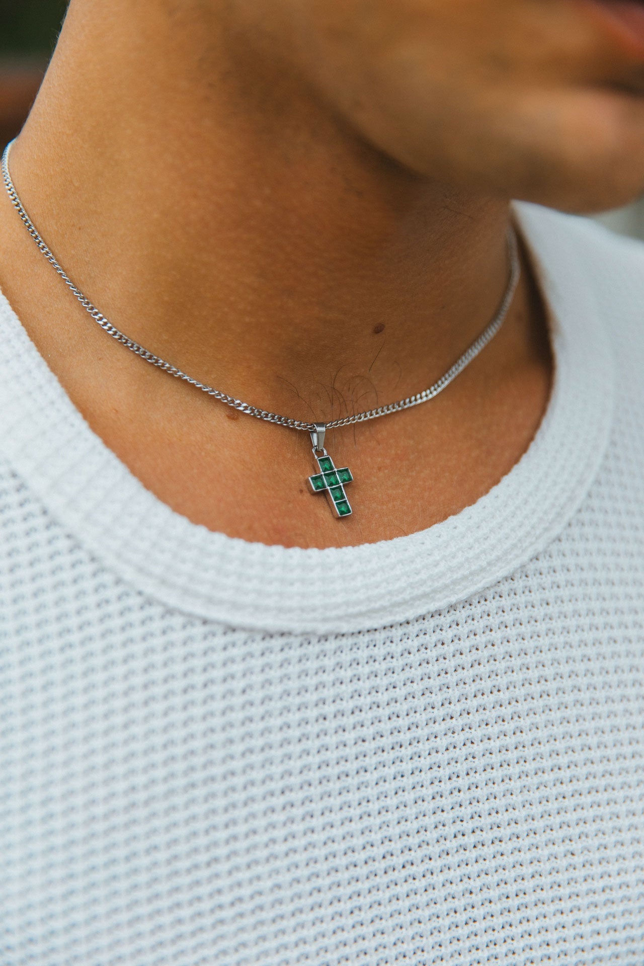 Cruz Silver Necklace| 33mm - Inspired by Nostalgia