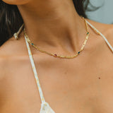 Aubrey Necklace, Gold