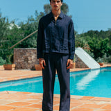 Emile Linen Zip Shirt