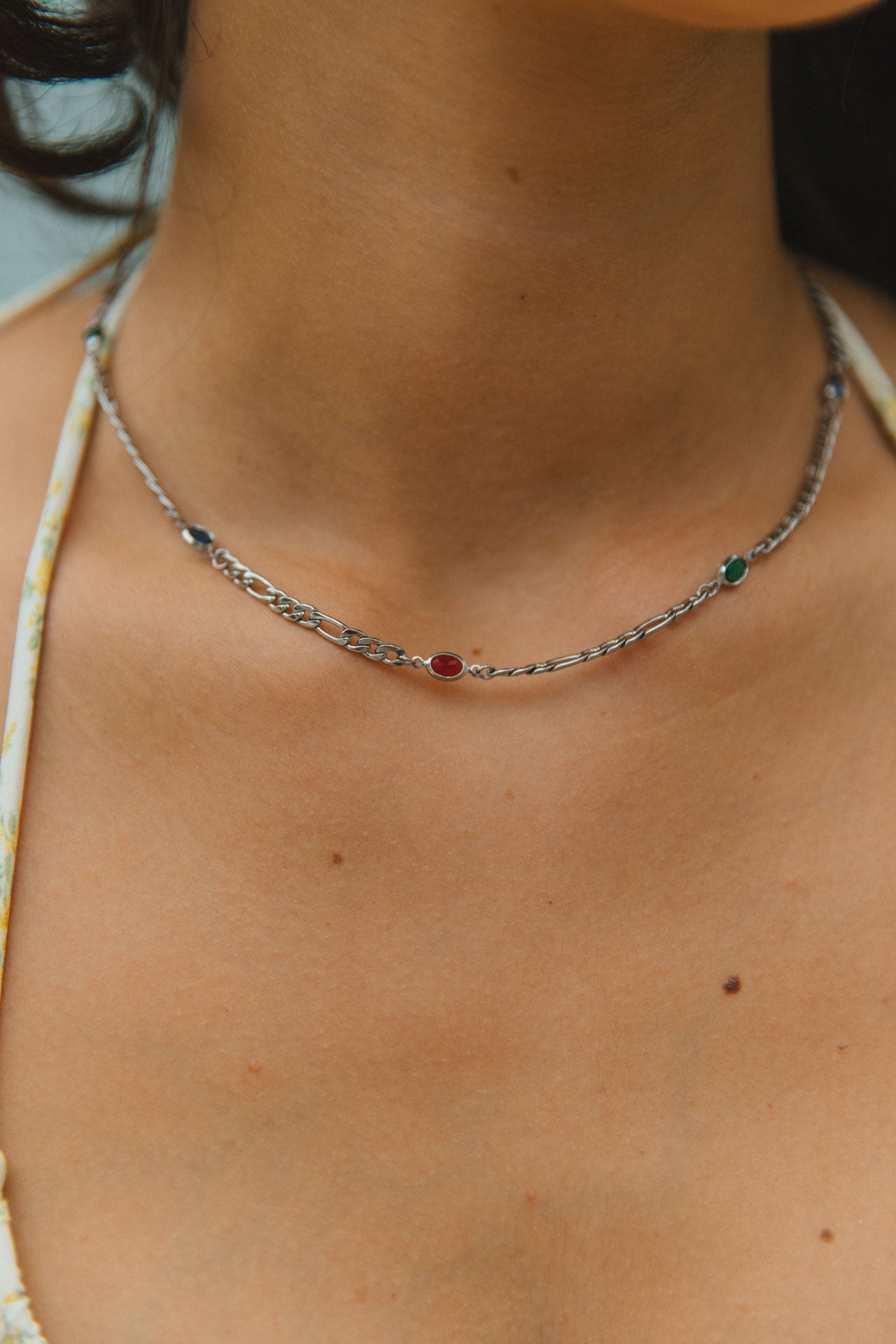 Aubrey Silver Necklace | 33mm - Jewelry Inspired by Nostalgia