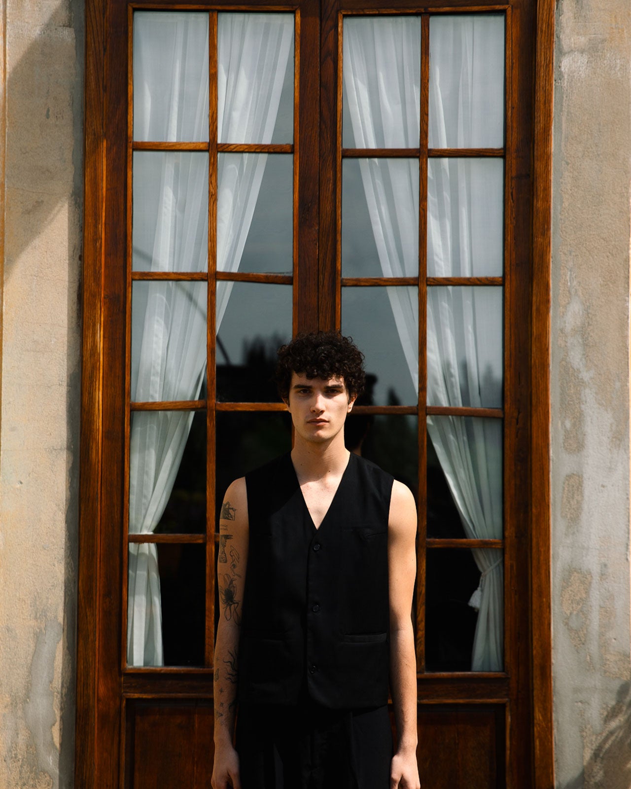 Marlon Cropped Waistcoat