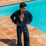 Emile Linen Zip Shirt