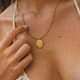 Maren Necklace, Gold