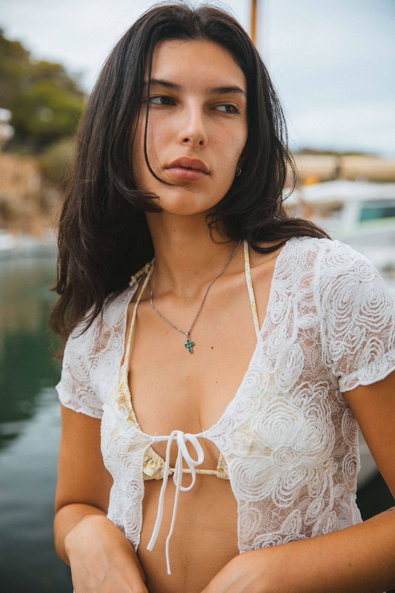 Cruz Silver Necklace| 33mm - Inspired by Nostalgia
