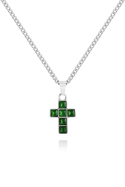 Cruz Silver Necklace| 33mm - Inspired by Nostalgia