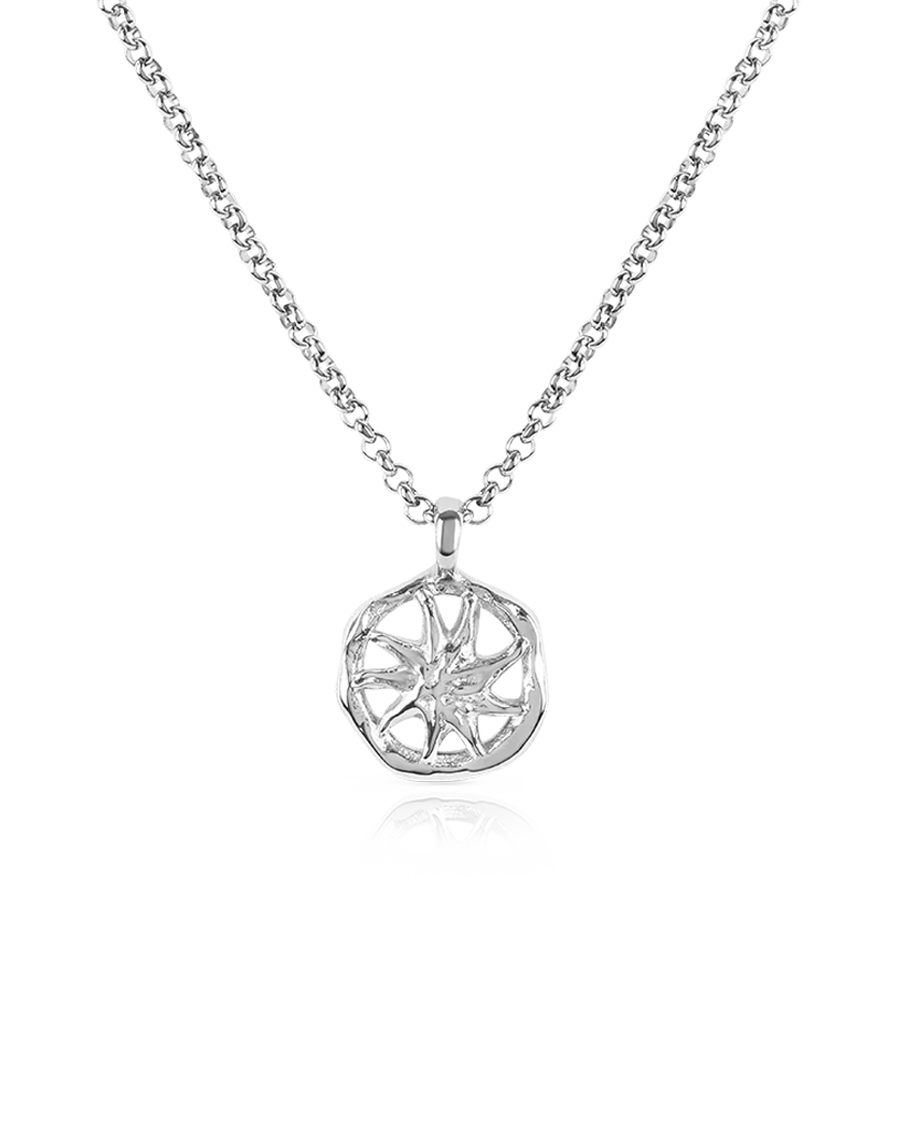 Elios Necklace, Silver