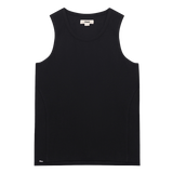 Gio Fitted Rib Tank, Black