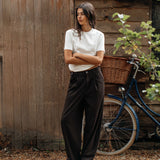 Lowen Trouser, Dark Brown