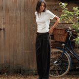 Lowen Trouser, Dark Brown