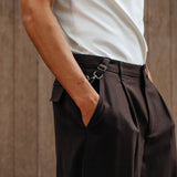 Lowen Trouser, Dark Brown