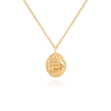 Maren Necklace, Gold