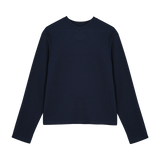 Micah Waffle Jumper, Navy