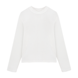 Micah Waffle Jumper, White