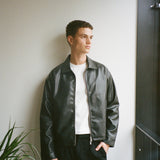 Zayn Leather Jacket, Black